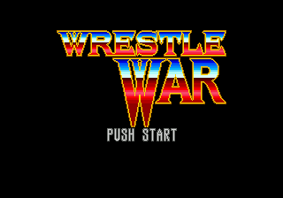 Заставка игры Wrestle War